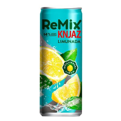 KNJAZ REMIX LIMUNADA 0,33L