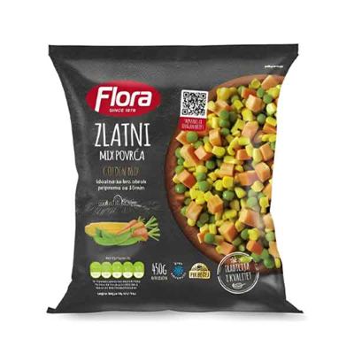 SMRZNUTO POVRĆE ZLATNI MIX FLORA 450G