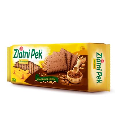 KEKS ZLATNI PEK KAKAO 250G BAMBI