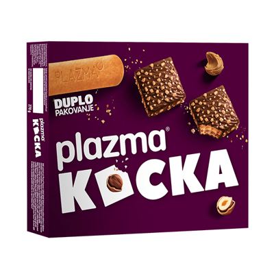 KEKS PLAZMA KOCKE S COKOLADOM 270 G BAMBI