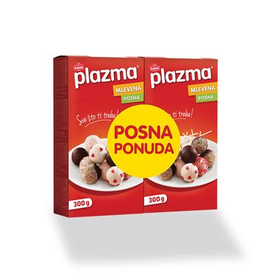 PLAZMA POSNA MLEVENA 2 X 300g