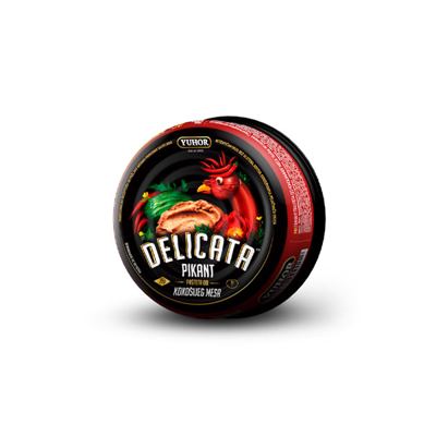 PAŠTETA DELICATA PIKANT OD KOKOŠIJEG MESA 95GR YUHOR