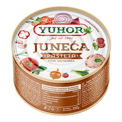 PAŠTETA JUNEĆA 150GR YUHOR