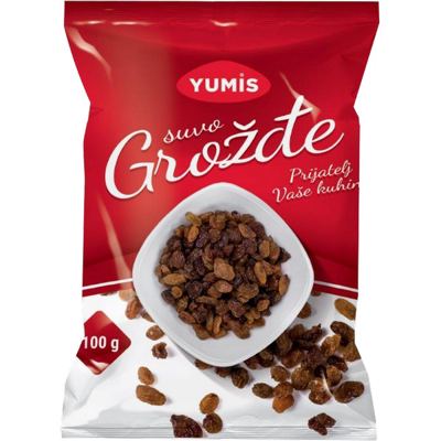YUMIS-SUVO GROZDJE 100G