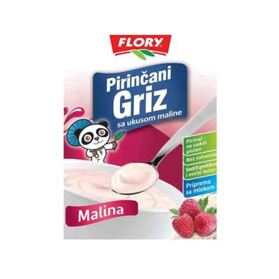 GRIZ PIRINČANI SA UKUSOM MALINE 200 GR FLORY