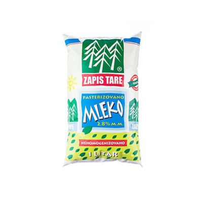 ZAPIS TARE MLEKO PASTER.1L 2.8%MM KESA