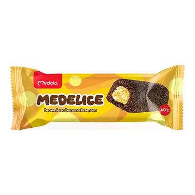 KEKS MEDELA MEDELICE BROWNIE BANANA KREM 40G