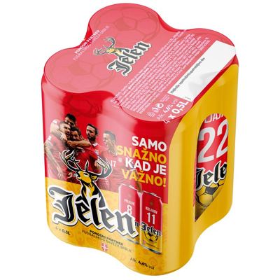PIVO JELEN LIMENKA 4X0.5L