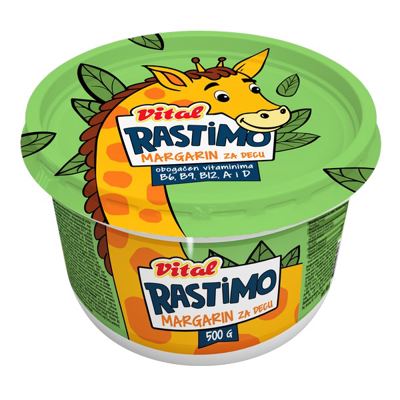 Rastimo 500 gr margarin za decu