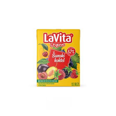 LA VITA KOKTEL ZUTI 0.2 BRIK