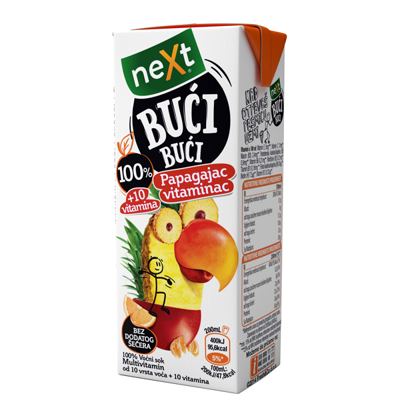 NEXT BUCI BUCI MULTIVITAMIN 0.2L 100% SLIM