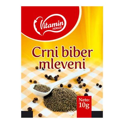 BIBER MLEVENI CRNI VITAMIN 10gr