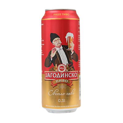 JAGODINSKO PIVO 0,5L LIM.