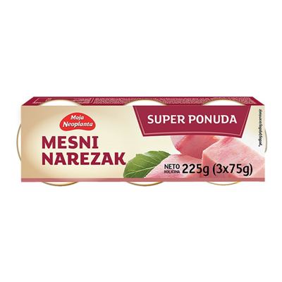 MESNI NAREZAK NEOPLANTA MOJA TROPAK 225G