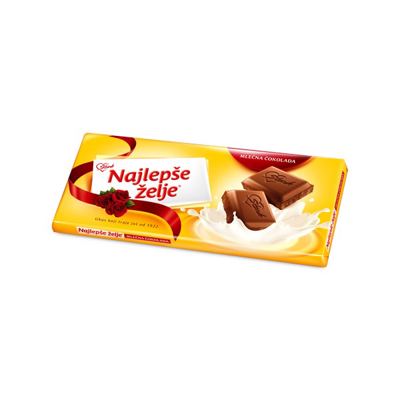 COKOLADA 90G N.ŽELJE MLECNA ŠTARK