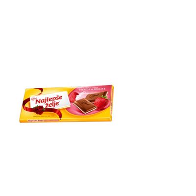 NAJLEPŠE ŽELJE JAGODA+JOGURT 100G