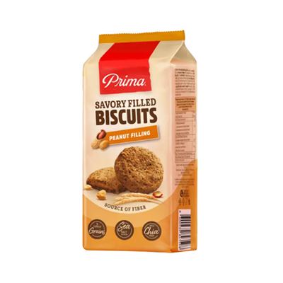 Prima punjeni slani biskvit kikiriki 135g