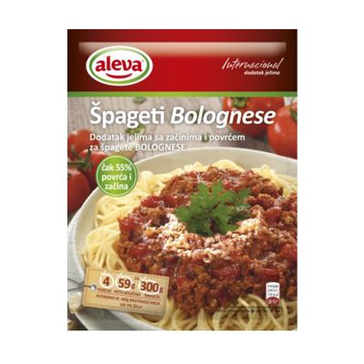 DODATAK ZA SPAGETE BOLOGNESE 59g ALEVA