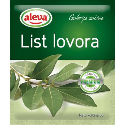ALEVA LOVOR. LIST 12G