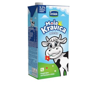 MLEKO UHT 3.2%MM 1L.SLIM "IMLEK"