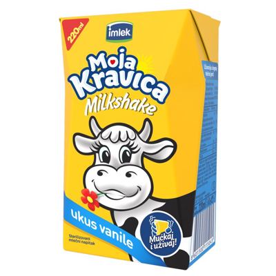 MILK ŠEJK KRAVICA VANILA 235ML