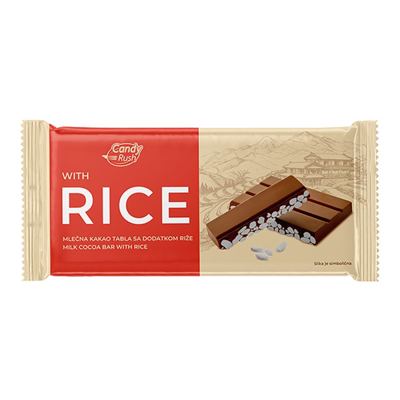 MLESNA COKOLADA SA RIZOM 130g