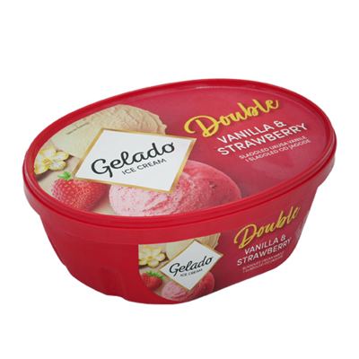 SLADOLED GELADO VANILA JAGODA 1000ML