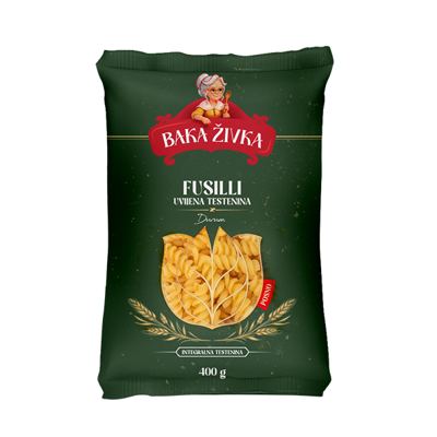 INTEGRALNA FUSILI BAKA ZIVKA 400G