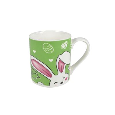 PORCELAN USKRSNJA SOLJA 240ML WHITE BUNNY