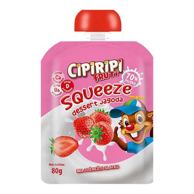 DESERT JAGODA SQUEEZE 80G CIPIRIPI