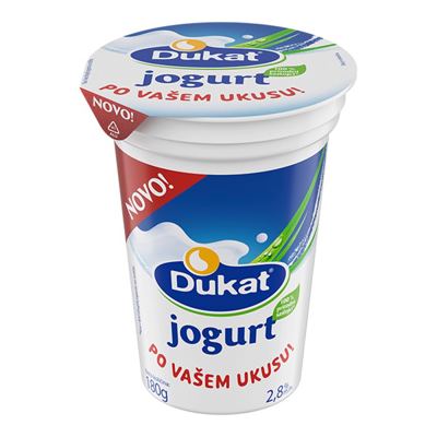 JOGURT DUKAT 2.8% ČAŠA 180G