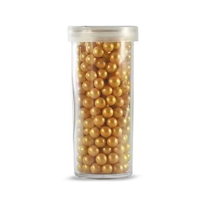 PERLE UKRASNE ZLATNE 4MM 13GR ETERIKA