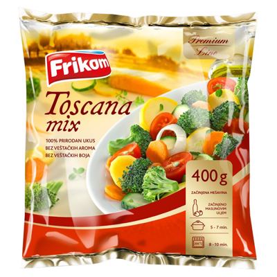 SMRZNUTO POVRĆE TOSKANA MIX FRIKOM 400G