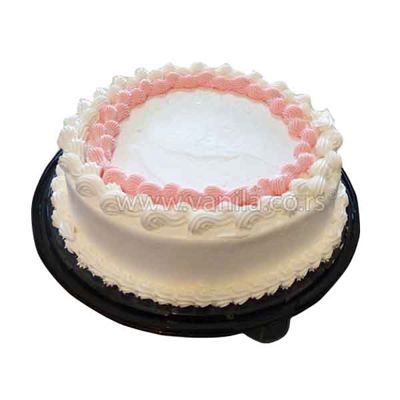 TORTA JAGODA 2 KG VANILA