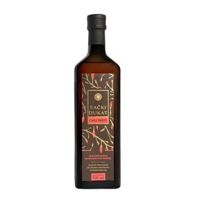 ULJE SUNCOKRETOVO ČILI PAPRIKA BAČKI DUKAT 750ML