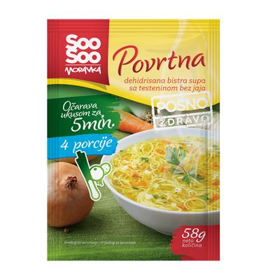 POVRTNA BISTRA SUPA SA TESTENINOM 58GR MORAVKA1/30