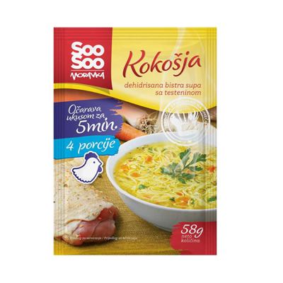 SUPA MORAVKA KOKOS. BISTRA 58 GR