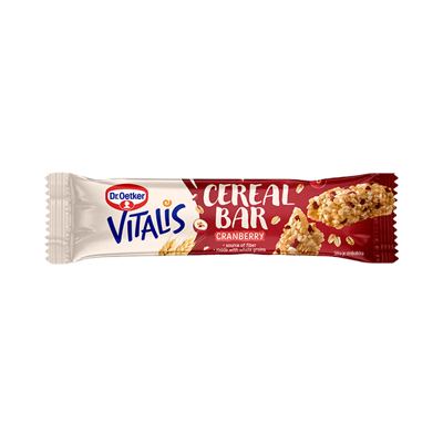 VITALIS CEREAL BAR BRUSNICA 35G