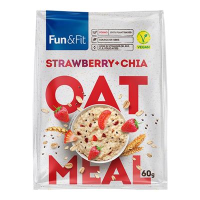 OVSENA KAŠA FUN&FIT JAGODA & ČIA 60G