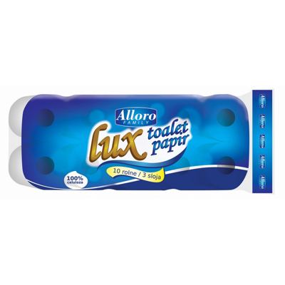 TOALET PAPIR ALLORO LUX 10/1 3SL