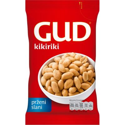 KIKIRIKI PRŽENI SLANI GUD 180G