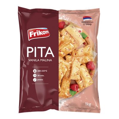 PITA SA VANILA MALINA 1kg
