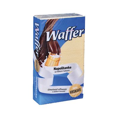 NAPOLITANKA ML.COKOLADA 400GR WAFFER"MORAVKA"1/12