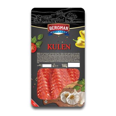 KULEN SLAJS 100G BERGMAN