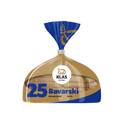 HLEB BAVARSKI REZANI 350G KLAS
