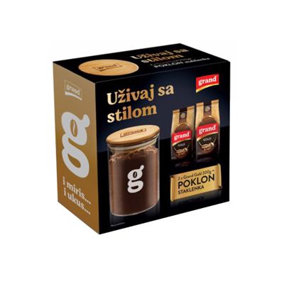 KAFA GRAND GOLD 2 X 200G + SOLJA