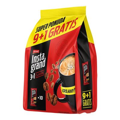 KAFA INSTANT 3U1 GRAND 200G 9+1 GRATIS KESA