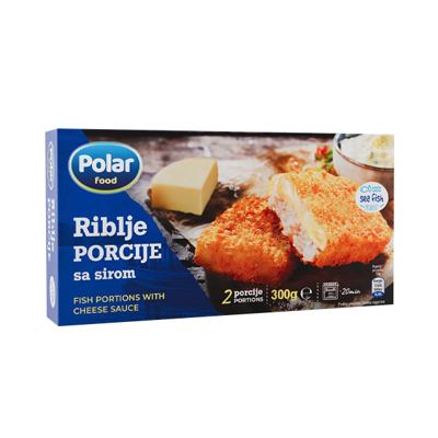 SMRZNUTE RIBLJE PORCIJE SA SIROM POLAR FOOD 300G