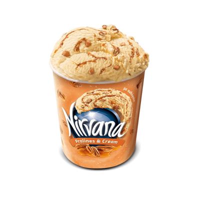 SLADOLED NESTLE NIRVANA PRALINES&CREMA 150ML