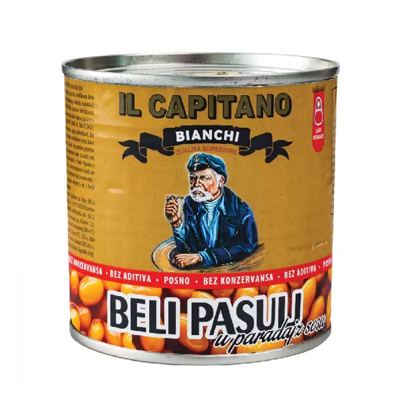 PASULJ BELI U SLANOM RASTVORU 420ML IL CAPITANO